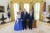 지난 2020년 1월 이수혁 주미대사가 백악관에서 도널드 트럼프 미 대통령에게 신임장을 제정한 뒤 기념촬영을 하고 있다. 
