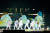 2021년 11월 27~28일, 12월 1~2일(현지시간) 미국 로스앤젤레스 소파이 스타디움에서 개최된 콘서트 'BTS PERMISSION TO DANCE ON STAGE - LA' 무대에 오른 방탄소년단. 사진=빅히트 뮤직 제공