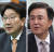 국민의힘 새 원내대표 후보로 거론되고 있는 권성동(왼쪽) 의원과 김태흠 의원. 중앙포토·연합뉴스