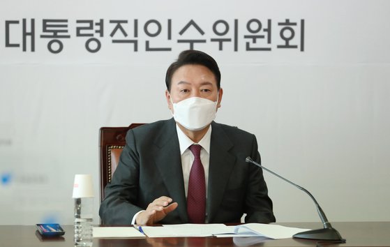 2022년 3월 29일 윤석열 대통령 당선인. 강정현 기자