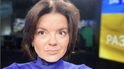 전쟁에도 뉴스는 24시간 계속…우크라 앵커가 TV 지키는 이유