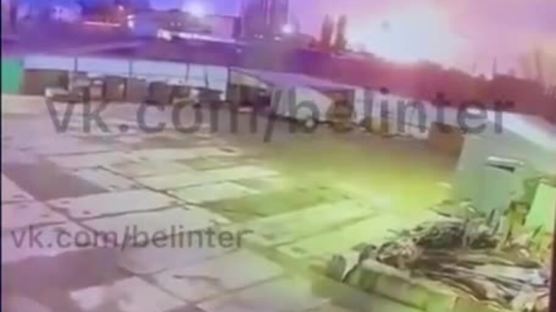 "우크라, 러시아 본토 첫 타격…헬기 2대로 석유저장소 공습" [영상]