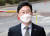 박범계 법무부 장관이 지난달 30일 오후 서울 양천구 남부지방법원에서 열린 국회 패스트트랙(신속처리안건) 충돌 사건 관련 폭력행위등처벌에관한법률위반(공동폭행) 공판에 출석하고 있다. 뉴스1