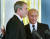 2002년 5월 조지 W 부시 당시 미국 대통령과 블라디미르 푸틴 러시아 대통령이 크렘린궁에서 합동 기자회견을 하고 있다. 푸틴 대통령은 한해 전 발생한 9ㆍ11 테러 당시, 부시 대통령에게 가장 먼저 전화해 지원을 약속한 정상이었다. [AP=연합뉴스]