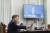 문재인 대통령이 5일 청와대 여민관에서 열린 영상 국무회의를 주재하고 있다. 뉴스1