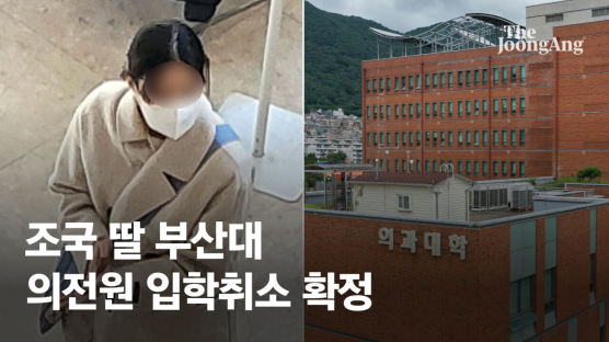 조민 부산대 의전원 입학취소…복지부 의사면허 취소 수순 