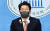 국민의힘 권성동 의원이 5일 서울 여의도 국회 소통관에서 원내대표 출마 기자회견을 갖고 있다. 국회사진기자단