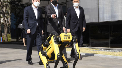 현대차 찾아 정의선 만난 안철수, “미래車, 과학기술국가 핵심”