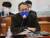 박주민 더불어민주당 의원이 지난달 7일 서울 여의도 국회에서 열린 법제사법위원회 전체회의에서 발언하고있다. 뉴스1 