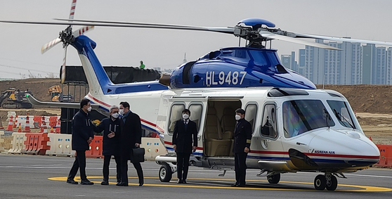 삼성, 셔틀 헬기 다시 띄운다…‘일상회복’ 준비하는 기업들