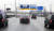 카를 네함머 오스트리아 총리를 태운 승용차가 11일 모스크바 공항에서 시내로 달리고 있다. EPA=연합뉴스