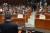 더불어민주당 윤호중 공동비대위원장이 12일 오후 국회에서 열린 정책의원총회에서 발언하고 있다. 국회사진기자단