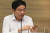 싱가포르 차기 총리로 낙점된 로런스 웡 재무부 장관. AFP=연합뉴스