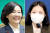 박영선 전 중소벤처기업부 장관(왼쪽)과 박지현 더불어민주당 공동비상대책위원장. [연합뉴스·뉴스1]
