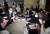 박주민 법제사법위원회 제1 소위원장(왼쪽)이 20일 오후 국회에서 법안심사 회의를 앞두고 복도에서 취재진의 질문에 답하고 있다. 김상선 기자