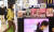 '사회적 거리두기' 조치 전면 해제를 앞둔 지난 17일 서울의 한 백화점 화장품 매장에서 고객들이 쇼핑을 하고 있다. 연합뉴스