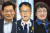더불어민주당 송영길 전 대표(왼쪽부터)와 박주민 의원, 김진애 전 의원. [연합뉴스]