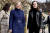 이달 13일 스웨덴 총리 마그달레나 안데르손(왼쪽)과 핀란드 총리 산나 마린이 회담에 앞서 접견하고 있다. 연합뉴스