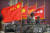 중국군 장교가 지난 2019년 10월 1일 중국 베이징에서 열린 공산당 창건 70주년 기념 퍼레이드에서 경례를 하고 있다. AP=연합뉴스