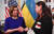 미국의 우크라이나 무기 지원을 수월하게 하는 '무기대여법' 개정안도 28일(현지시간) 통과됐다. 이날 낸시 펠로시 하원의장(왼쪽)은 "우크라이나 국민이 우리 모두를 위해 싸우고 있기 때문에 그들을 지원해야 한다"고 말했다. [AFP=연합뉴스]