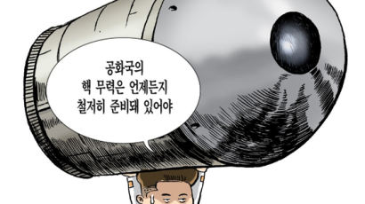 [그림사설] 수위 높아지는 김정은의 핵무기 사용 협박