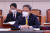 2일 국회에서 열린 인사청문회에 출석한 박진 외교부 장관 후보자. 김성룡 기자