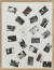 요제프 보이스 ‘보이스와 백의 카드’의 세부, 트럼프카드, 콜라주, 1989년 원화랑 기증. [사진 국립현대미술관]