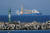 칼리닌그라드 앞 발트해 연안에 러시아 국영 가스 회사 가스프롬의 선박이 떠 있는 모습.[로이터=연합뉴스]