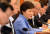 박근혜 대통령이 26일 오전 청와대에서 열린 임시국무회의에서 기초연금 문제에 대한 정부의 입장을 말하고 있다. 2013 0926 [ 청와대사진기자단 ] 