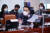 더불어민주당 김남국 의원이 9일 오후 국회에서 열린 한동훈 법무부 장관 후보자 인사청문회에서 질의하고 있다.   연합뉴스