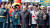  푸틴이 9일 전승절 열병식 참석 후 2차 세계대전에 참전한 무명용사에 대한 헌화식에 참여하고 있다. AFP=연합뉴스 