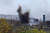 11일 러시아군의 공격으로 아조우스탈 제철소에서 폭발이 발생한 모습. 연합뉴스