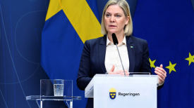 [속보] 로이터 "스웨덴 정부, 나토 가입 신청하기로 공식 결정"