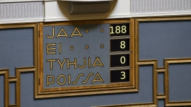 핀란드 의회, 압도적 표 차로 나토 가입 신청 결정 승인
