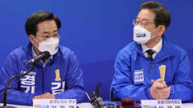 김동연, 이재명 의혹 묻자 "명확히 문제 있다…진상규명 협조"