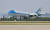 조 바이든 미 대통령이 탄 전용기 에어포스원이 20일 오후 오산공군기지에 착륙하고 있다. 연합뉴스