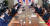 윤석열 대통령과 조 바이든 미국 대통령이 21일 서울 용산 대통령실 청사에서 열린 확대 정상회담에서 발언하고 있다. 대통령실사진기자단