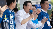 가까스로 ‘대선 불복’ 피한 민주당…이재명은 '일꾼론' 당은 '尹 심판론'