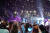 신인 남성 아이돌 크래비티가 '케이콘 2022 프리미어 인 시카고'에서 공연하고 있다. [사진 CJ ENM]