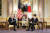 조 바이든 미국 대통령과 기시다 후미오 일본 총리가 23일 오전 일본 도쿄 영빈관에서 회담하는 모습. 연합뉴스.