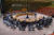 지난 26일(현지시간) 촬영한 유엔 안전보장이사회 회의 모습. 신규 대북 제재 결의 표결과는 무관한 자료 사진. Manuel Elias/UN Photo/Handout via Xinhua. 연합뉴스.