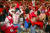 2002월드컵 당시 응원하는 붉은악마. 중앙포토. 