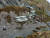 상공에서 찍은 타라에어 소속 사고 여객기의 잔해 사진. AP=연합뉴스