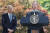 정의선 현대자동차그룹 회장이 지난 22일 조 바이든 미국 대통령과 만난 뒤 전기차 미국 공장 신설 계획을 발표하고 있다. [연합뉴스]