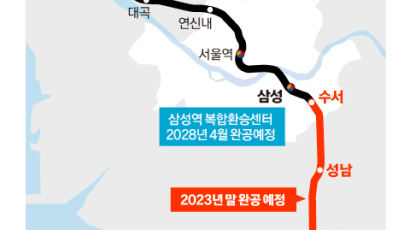 삼성역에 한동안 정차 못하는 GTX-A…수서~동탄역 구간부터 먼저 개통 검토