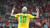 브라질의 세 번째 골을 성공시킨 후 하늘을 가리키는 세리머니를 선보이는 네이마르. [연합뉴스]