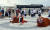 지난해 6월 23일 강원 속초시 청호동 아바이마을에서 열린 '2021 실향민문화축제' 속초사자놀이 모습. [연합뉴스]