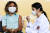 한 브라질 아이가 지난 1월 브라질 상파울루에서 중국 코로나19 백신 시노백을 맞고 있다. 로이터=연합뉴스 