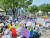 지난 28일 오전 서울시청 광장에서 장애인거주시설이용자부모회가 '탈시설 반대' 집회를 열고 있다. 이수민 기자