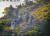 9일 오전 한라산 백록담 분화구에 출입한 불법 탐방객들 [사진 한라산국립공원관리소]